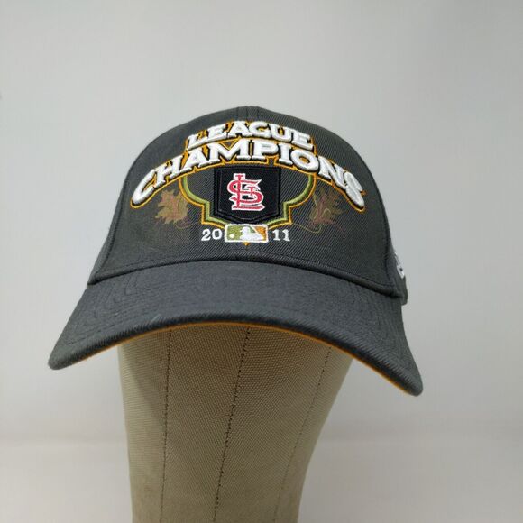 New Era Men's St. Louis Cardinals World Series 2011 Hat Gray OSFM - Picture 2 of 12